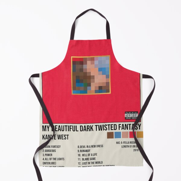 Item preview, Kanyewest Minimalist Albums My Beautiful Dark Twisted Fantasy Poster designed and sold by arisotaless.