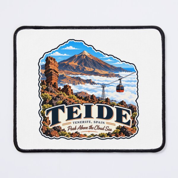 Item preview, Teide Tenerife, Spain Peak Above The Cloud Sea Traveler Vacation Souvenir designed and sold by JonesFlora2025.