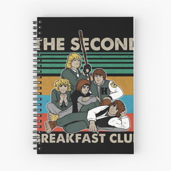 Item preview, The Second Breakfast Club Vintage Retro Parody designed and sold by Kabege-Arts.