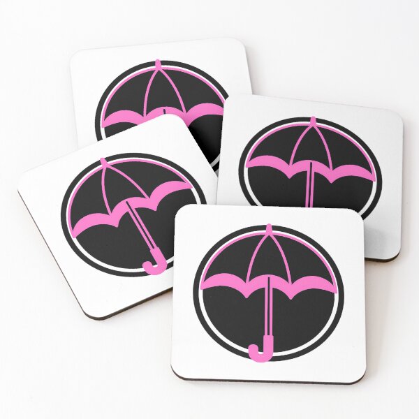 Item preview, Pink Umbrella Academy designed and sold by villadeeke.