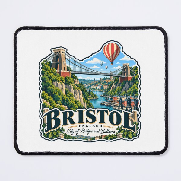 Item preview, Bristol England City Of Bridges And Balloons UK Travel Souvenir designed and sold by JonesFlora2025.