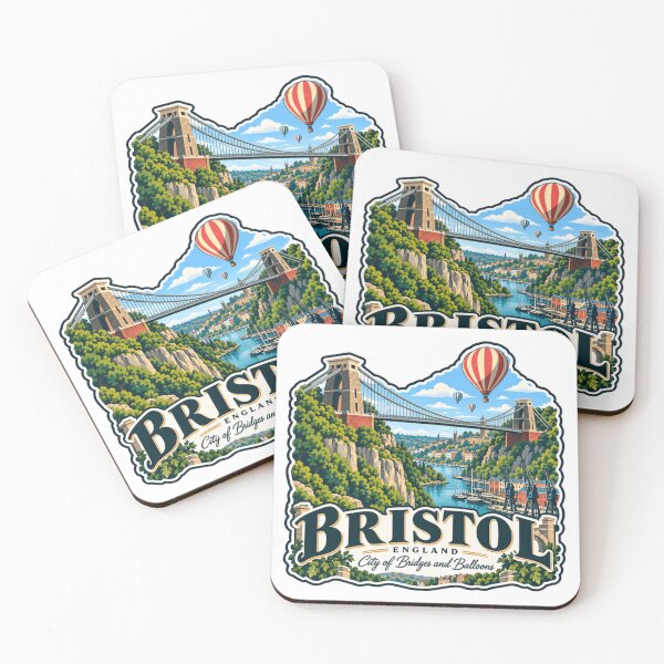 Item preview, Bristol England City Of Bridges And Balloons UK Travel Souvenir designed and sold by JonesFlora2025.