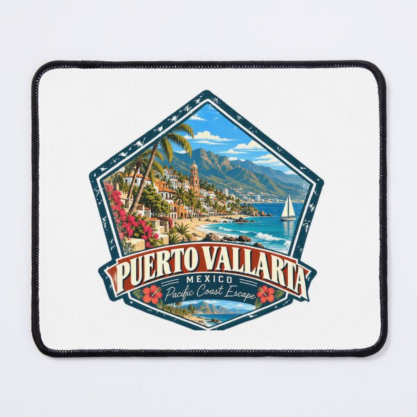 Item preview, Puerto Vallarta Mexico Pacific Coast Escape Travel Vacation Souvenir designed and sold by NeedForParks.