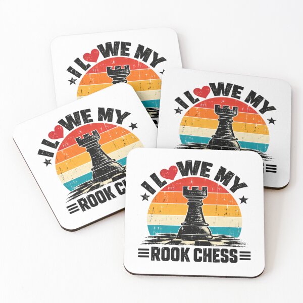 Item preview, I Love My Rook Chess Player Board Game Enthusiast designed and sold by SkeletonsDanger.