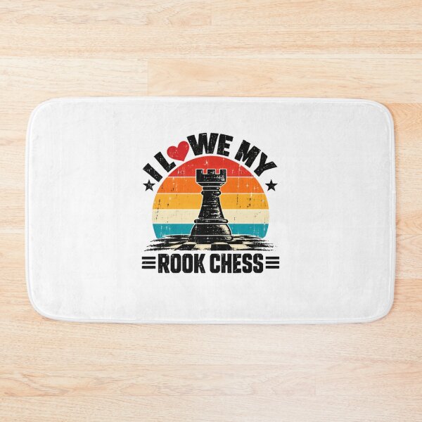 Item preview, I Love My Rook Chess Player Board Game Enthusiast designed and sold by SkeletonsDanger.