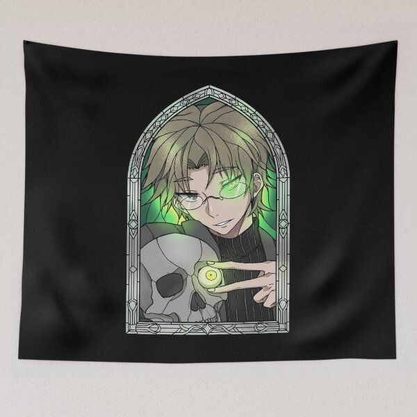 Item preview, Danny Angels Of Death Glowing Gothic Stained Glass Doctor Scene designed and sold by mildaclairmo.
