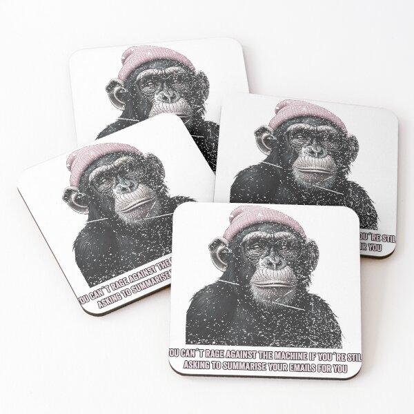 Item preview, Sarcastic Software Engineer Chimpanzee designed and sold by aponwao.