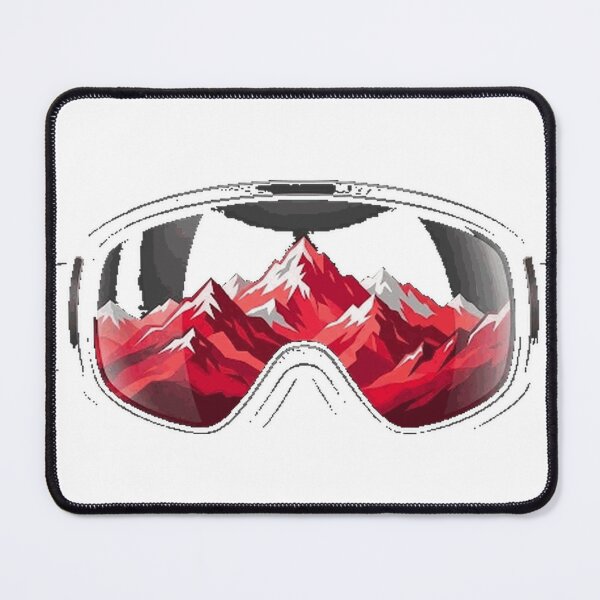 Item preview, Reflected Mountains in Ski Goggles Essential T-Shirt designed and sold by TinyHands-Art.