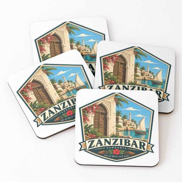 Item preview, Zanzibar Tanzania Isle Of Spices And Sails Travel Destination Souvenir designed and sold by JonesFlora2025.