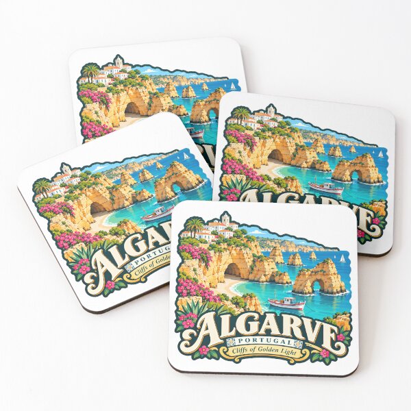 Item preview, Algarve Portugal Cliffs Of Golden Light Travel Destination Souvenir designed and sold by Simsimah26Parks.