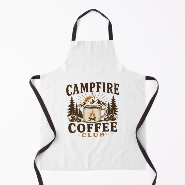 Item preview, Campfire Coffee Club Camping Outdoor Coffee Drinkers designed and sold by HumansStuck12.
