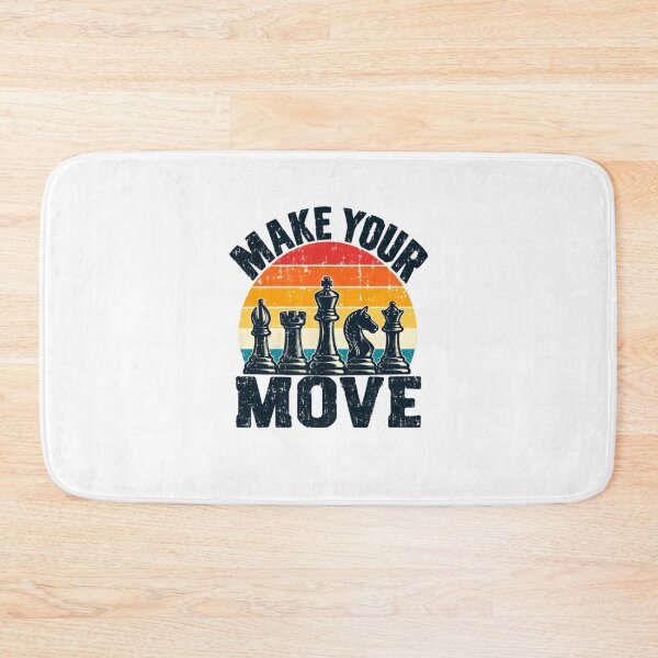 Item preview, Make Your Move Chess Player Strategy Board Game designed and sold by SkeletonsDanger.