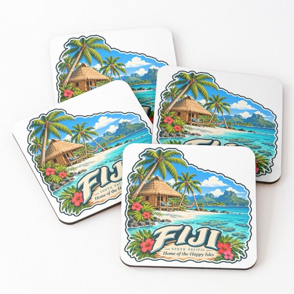 Item preview, Fiji South Pacific Home Of The Happy Isles Tropical Island Travel Vacation Paradise designed and sold by Simsimah26Parks.