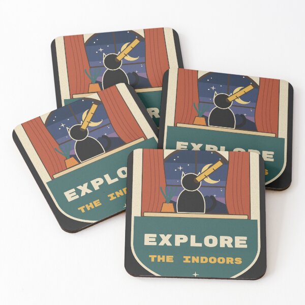 Item preview, Explore the Indoors Funny Cat Telescope designed and sold by somebasic.