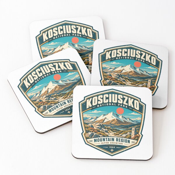 Item preview, Kosciuszko National Park Mountain Region Alpine Adventure 1944 Hiking Outdoors Souvenir designed and sold by JasonStars123.