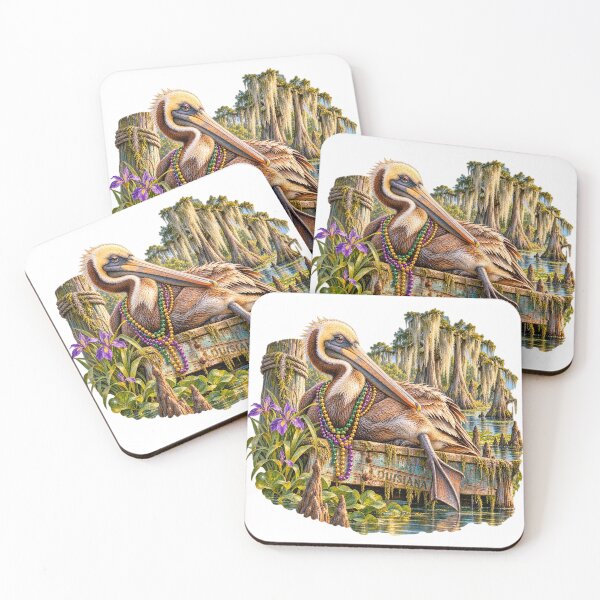 Item preview, Louisiana Brown Pelican With Sass designed and sold by Whimspired By Paxx.