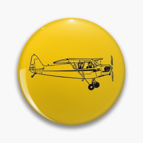 Item preview, piper cub yellow vintage owners manual art tailwheel designed and sold by PilotandPlane.