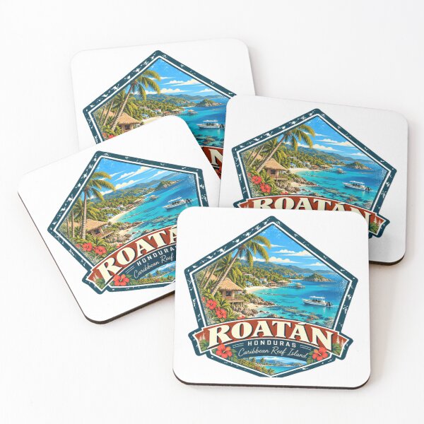 Item preview, Roatan Honduras Caribbean Reef Island Vacation Travel Souvenir designed and sold by NeedForParks.