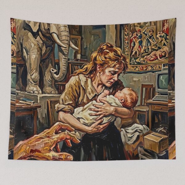 Item preview, Intolerance Silent Epic Fine Art Tribute designed and sold by Art's Diner.