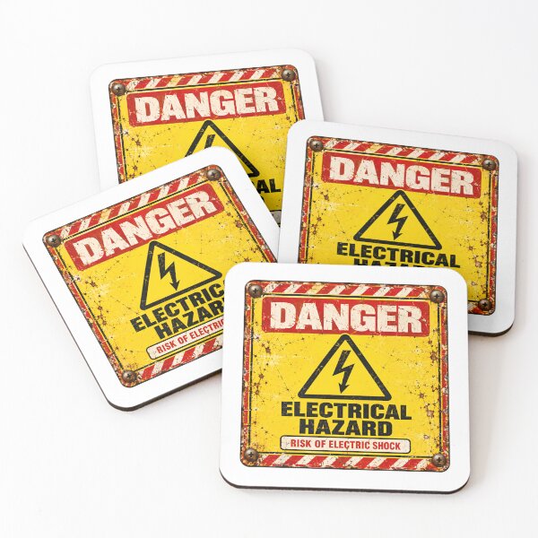 Item preview, Danger Electrical Hazard Risk Of Electric Shock Electrician Safety designed and sold by SkeletonsDanger.