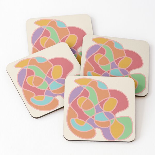 Item preview, Colourful scribbles designed and sold by Line & Tide.