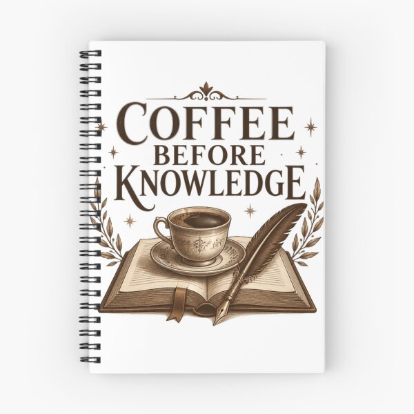 Item preview, Coffee Before Knowledge Reader Student Academic Learning designed and sold by HumansStuck12.
