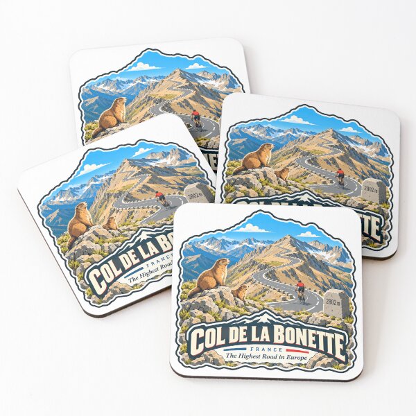 Item preview, Col De La Bonette France The Highest Road In Europe Cyclist Travel Mountain Pass designed and sold by Simsimah26Parks.