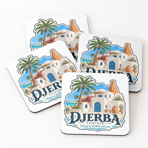 Item preview, Djerba Tunisia Island Of White Houses Travel Souvenir Destination designed and sold by NeedForParks.