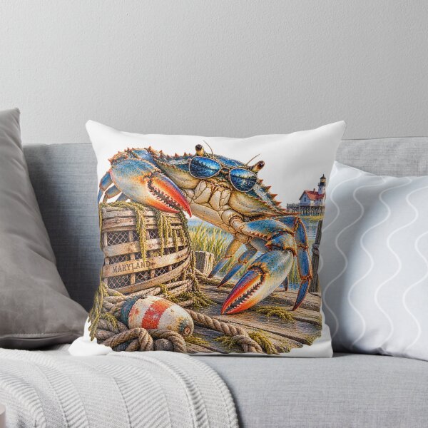Item preview, Maryland Blue Crab With Sass designed and sold by Whimspired By Paxx.