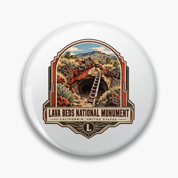 Item preview, Lava Beds National Monument California United States National Park Traveler designed and sold by JasonStars123.