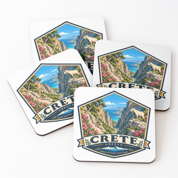Item preview, Crete Greece Island Of Gorges And Goats Travel Souvenir designed and sold by JonesFlora2025.