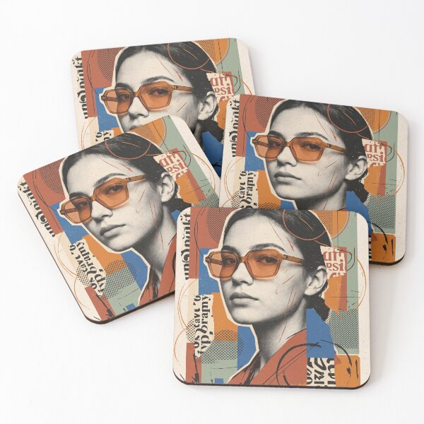 Item preview, Vintage Screen Print Portrait Collage designed and sold by TnShirt.