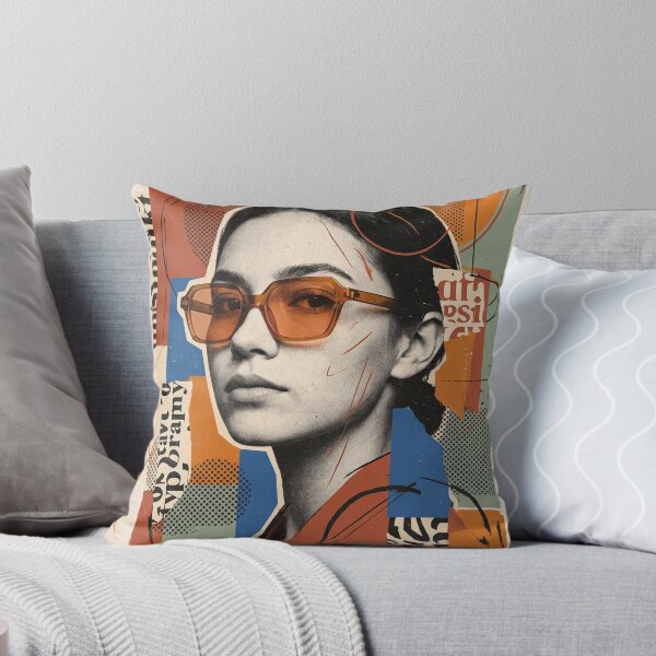 Item preview, Vintage Screen Print Portrait Collage designed and sold by TnShirt.