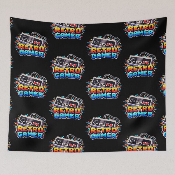 Item preview, Classic Gamer Throwback Tee designed and sold by rhonstoppable27.