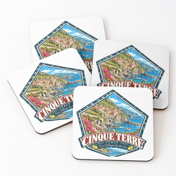 Item preview, Cinque Terre Italy Five Villages By The Sea Travel Souvenir Tourist Vacation designed and sold by NeedForParks.