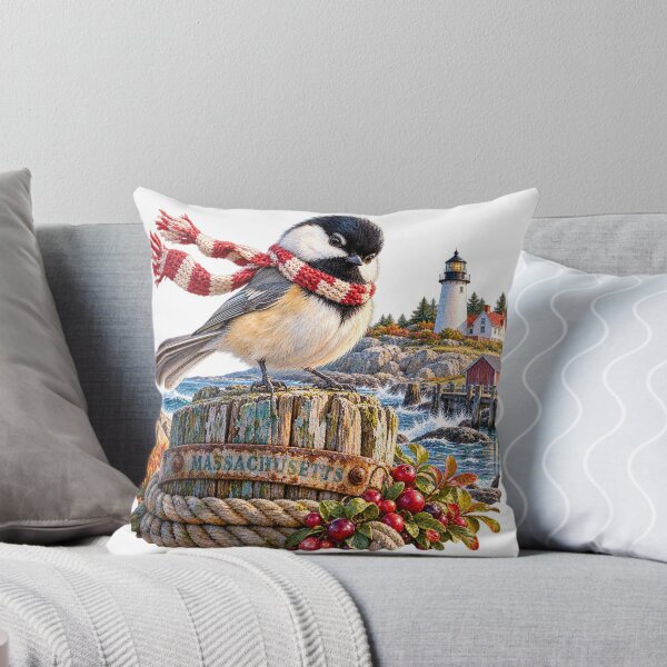 Item preview, Massachusetts Chickadee With Sass designed and sold by Whimspired By Paxx.