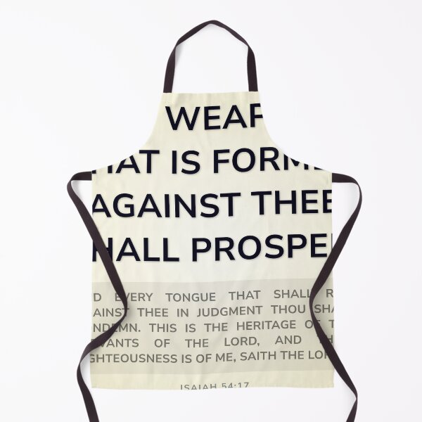 Item preview, Isaiah 54:17 designed and sold by Undonemadenew.