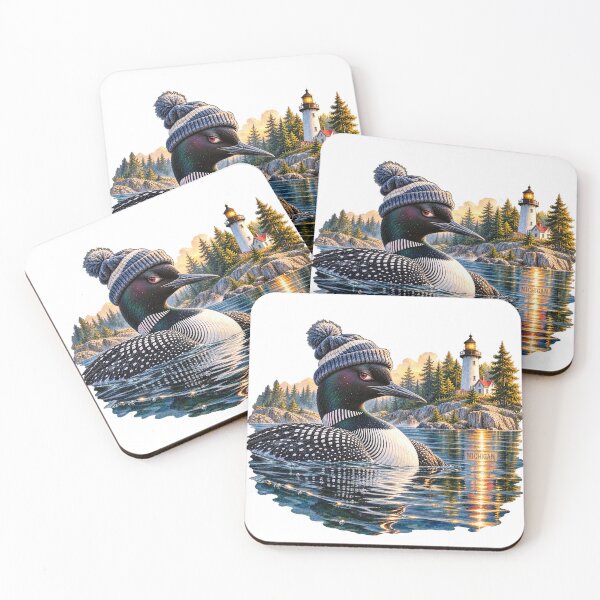 Item preview, Michigan Common Loon With Sass designed and sold by Whimspired By Paxx.