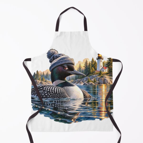 Item preview, Michigan Common Loon With Sass designed and sold by Whimspired By Paxx.