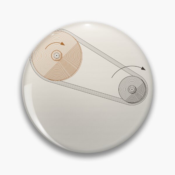 Item preview, Belt drive engraving, MOTION plate 13 of 16 designed and sold by VerdettoQR.