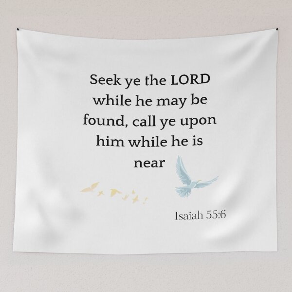 Item preview, Isaiah 55:6 designed and sold by Undonemadenew.