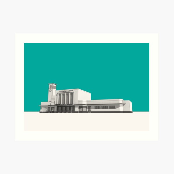 Surbiton Station Art Print