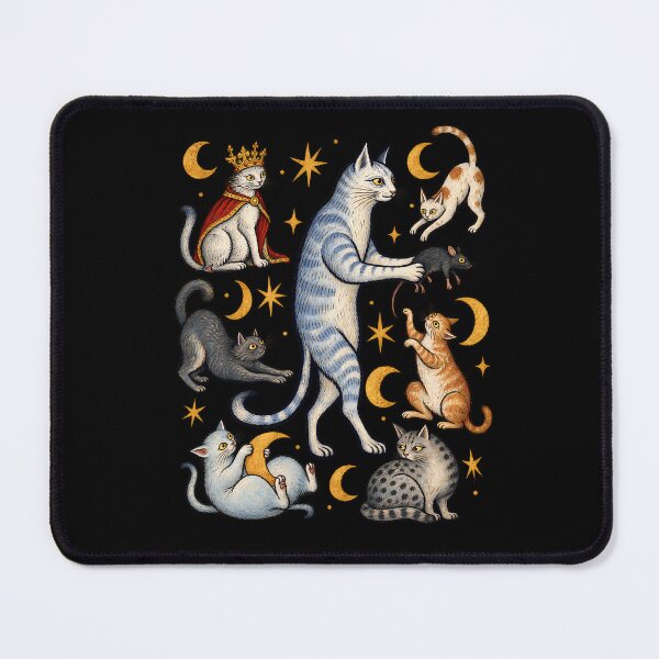 Item preview, UGLY MEDIEVAL CATS designed and sold by Eddiepublic.