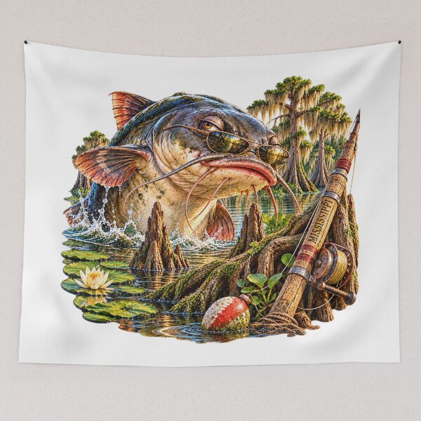 Item preview, Mississippi Catfish With Sass designed and sold by Whimspired By Paxx.