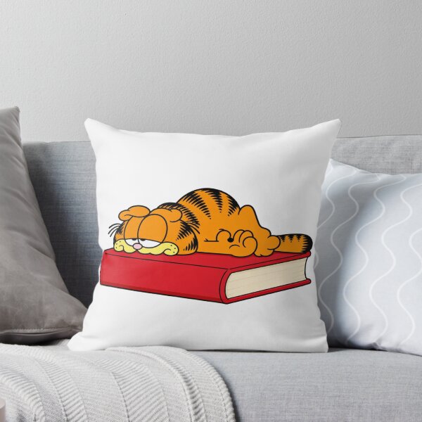 Item preview, Sleepy Garfield on a Book designed and sold by LuloCreative.