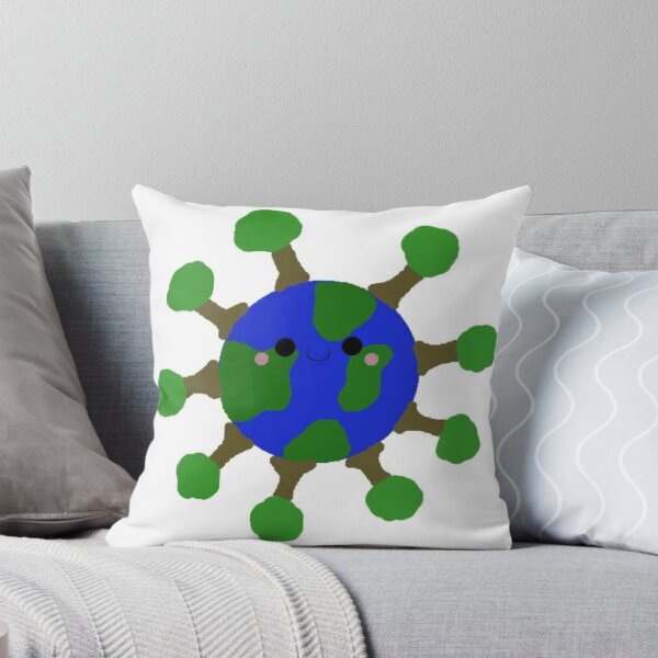 Item preview, Árboles verdes de la Tierra feliz designed and sold by WhimscalNook.