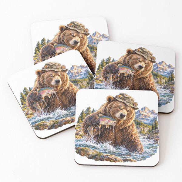 Item preview, Montana Grizzly Bear With Sass designed and sold by Whimspired By Paxx.