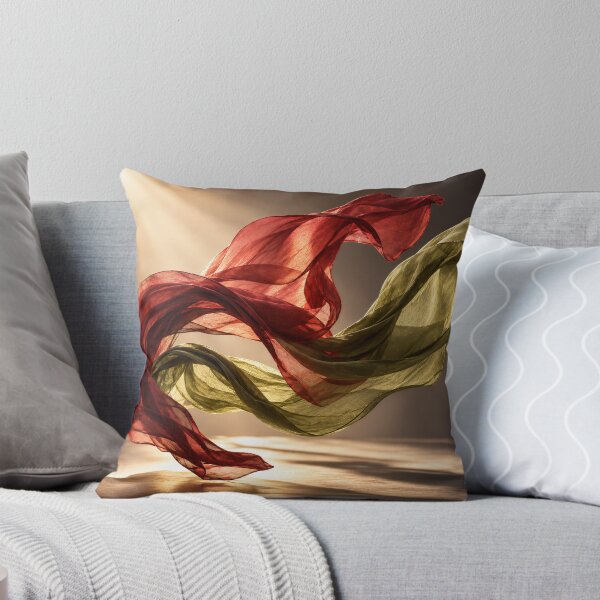Item preview, Flying silk in red and green designed and sold by mindcontent.