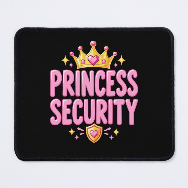 Item preview, Princess Security Crown Shield Pink Royal Design designed and sold by stmpdwrld.