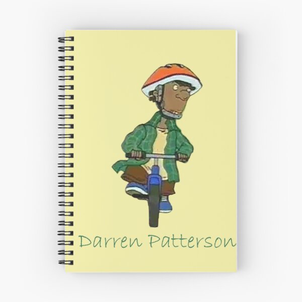 Artikelvorschau, Darren on a Bike with Text entworfen und verkauft von QueenAlicorn.